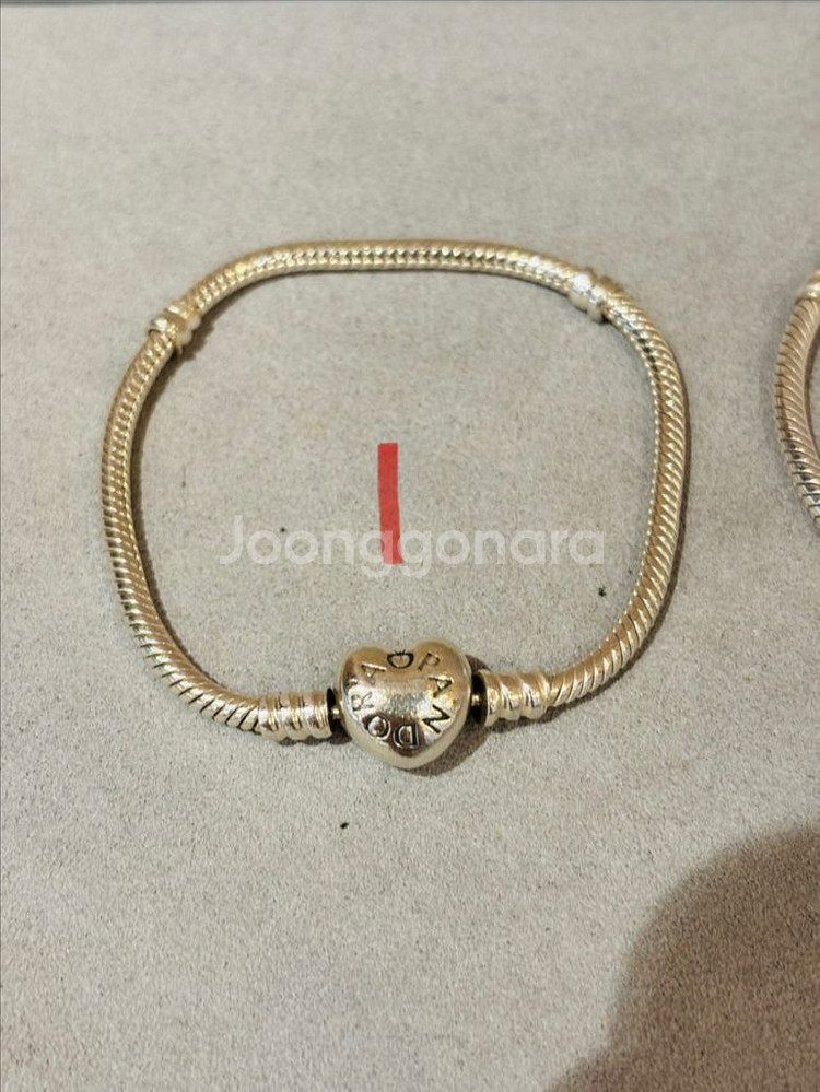 판도라 모멘츠 스네이크 925실버 은팔찌 2--0