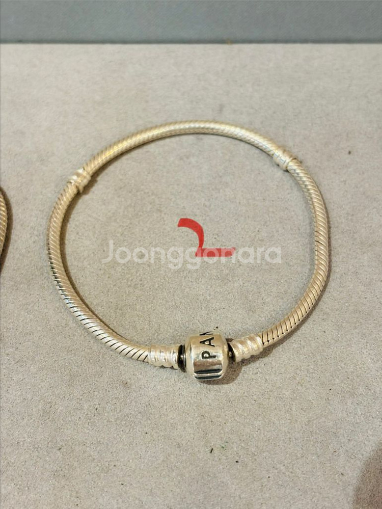 판도라 모멘츠 스네이크 925실버 은팔찌 2--1