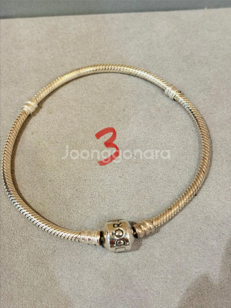 판도라 모멘츠 스네이크 925실버 은팔찌 2--2