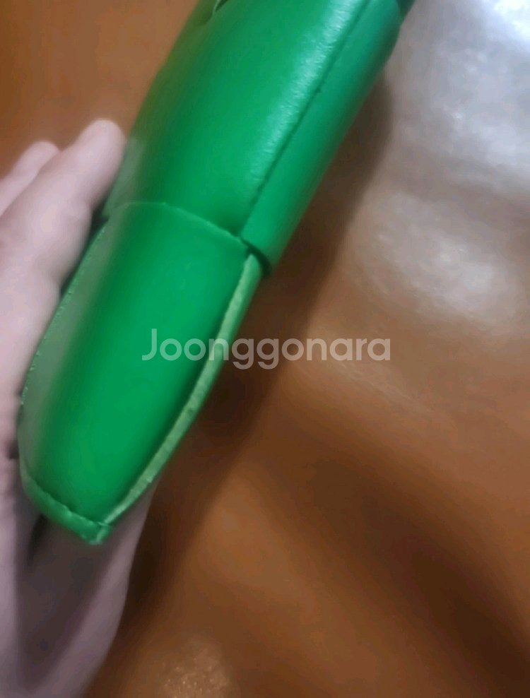 보테가베네타 맥시 장지갑 그린--6