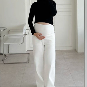 임산부 바지 임부복 와이드핏 XL