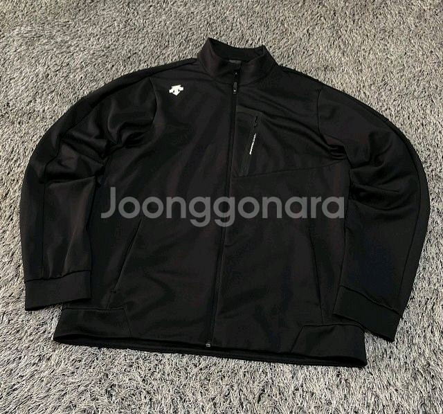 데상트 블랙 자켓 105/XL--0