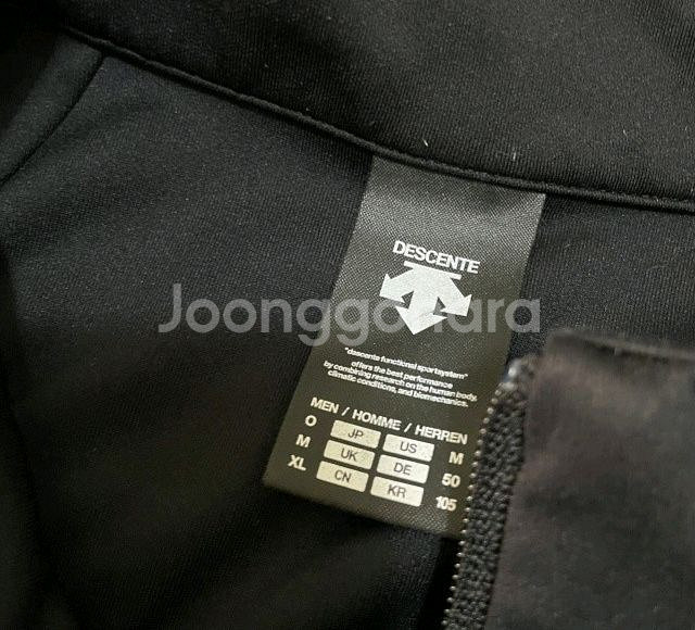 데상트 블랙 자켓 105/XL--3