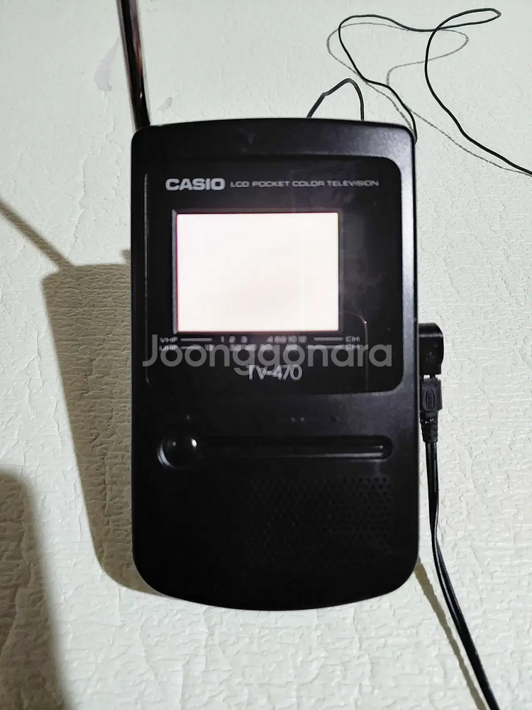 휴대용 TV casio tv-470--1