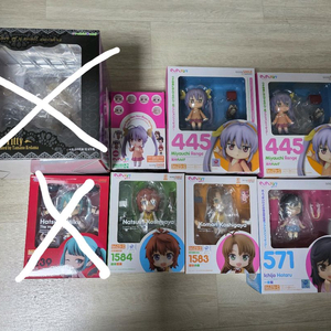 논논비요리 넨도로이드 세트 판매합니다