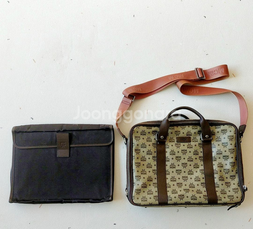 MCM엠씨엠 남성가방 서류가방 크로스백 숄더백--0