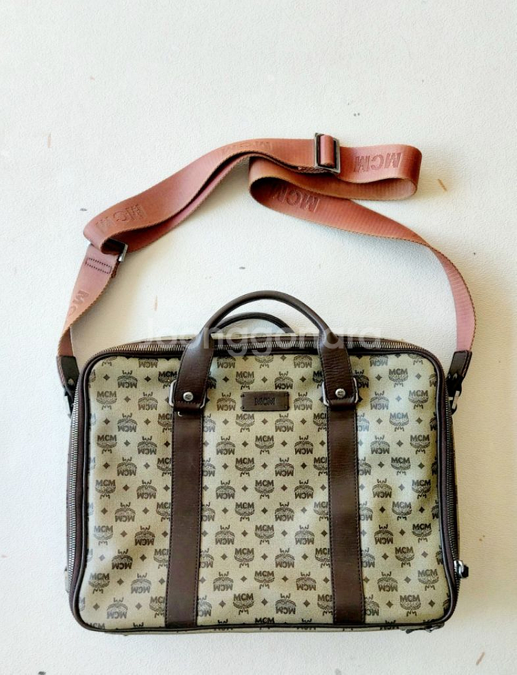 MCM엠씨엠 남성가방 서류가방 크로스백 숄더백--1