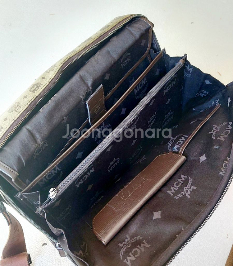 MCM엠씨엠 남성가방 서류가방 크로스백 숄더백--2