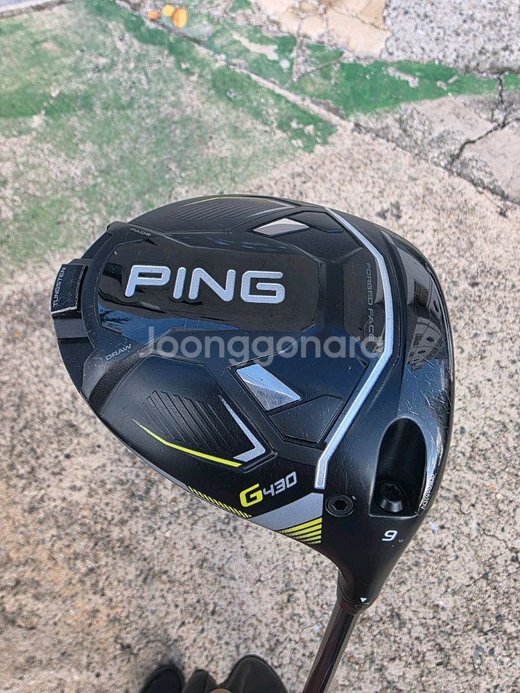 정품 핑 G430 9도 드라이버 JCB X대,S대 두개--0