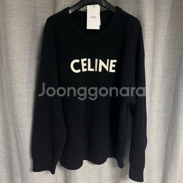 [XL/새상품급]셀린느 리브드 울 니트--0