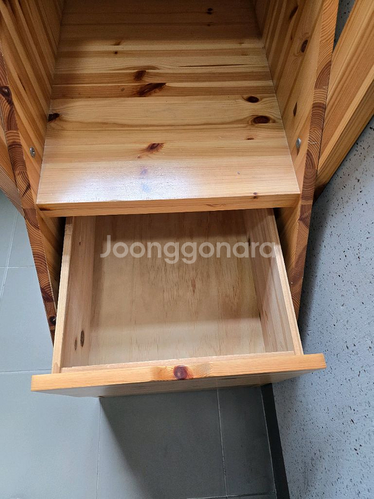 원목 서랍장--0