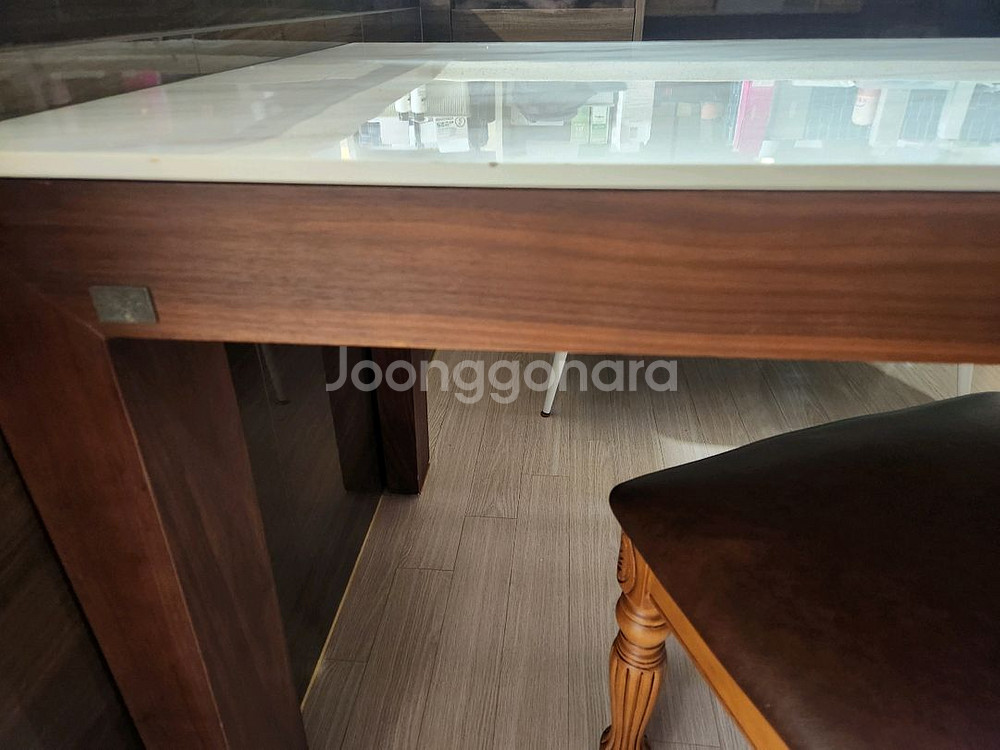 [삼익가구] 세라믹 식탁 4인용 세트 (의자 포함)--5