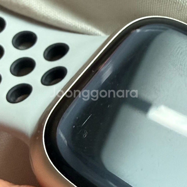 애플워치 7 스타라이트 나이키 41mm GPS 32GB--3