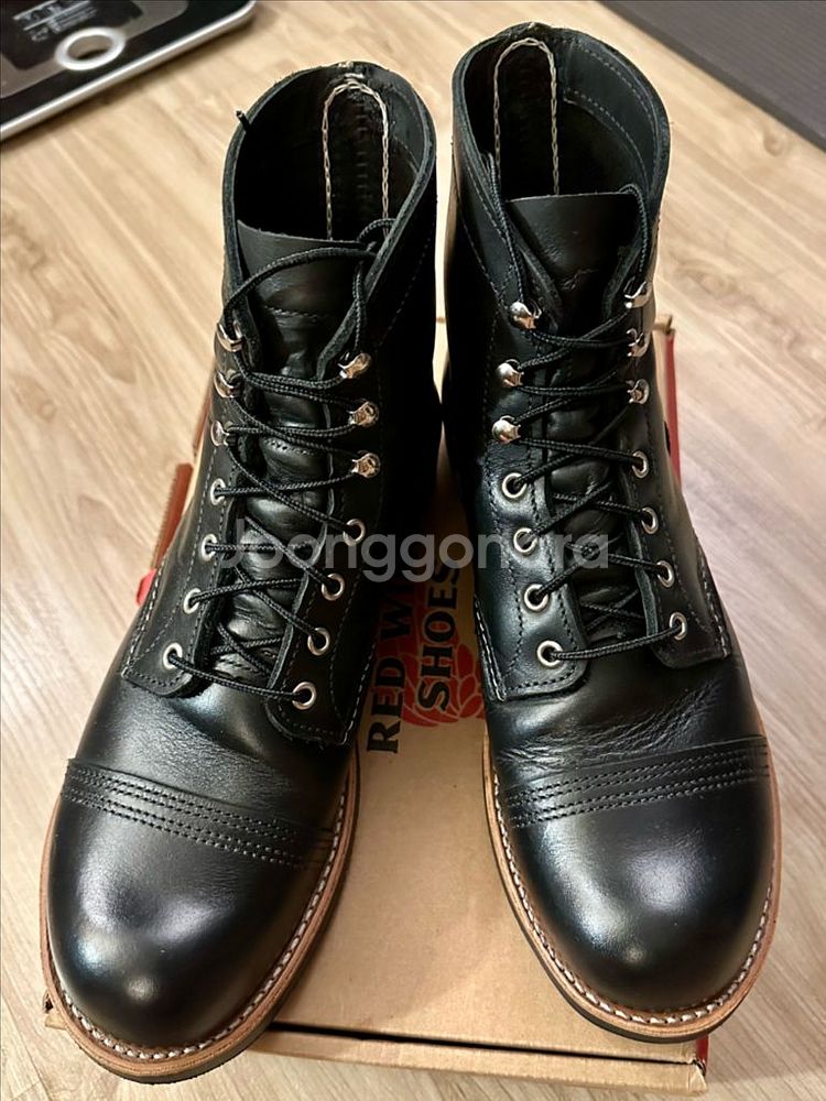 레드윙 8084 아이언레인저 블랙 2e 8 1/2--0