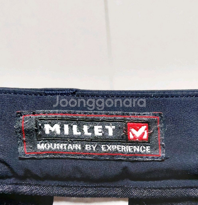 밀레 남성겨울등산복바지36/기모바지 스판바지--2