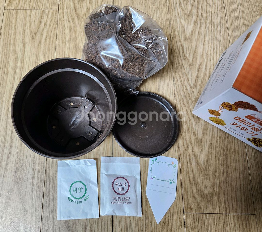 홈가드닝, 식물키우기 키트 꽃집사 5종 일괄--1