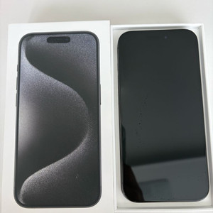 아이폰15pro 128g 티타늄블랙