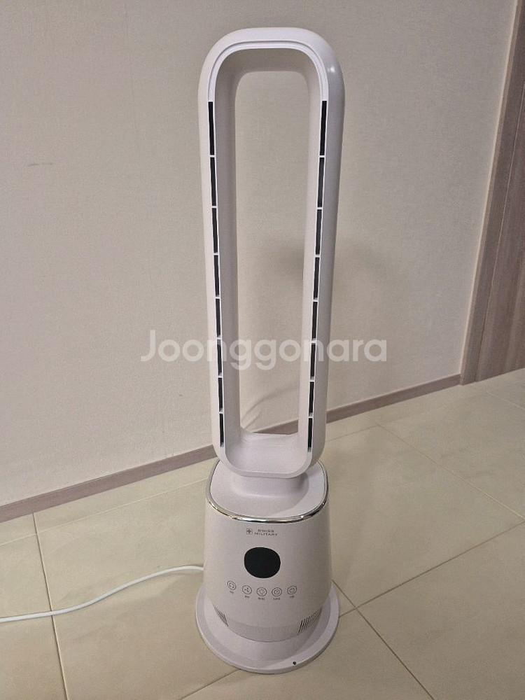 블랑 스위스밀리터리 날개없는 선풍기--0