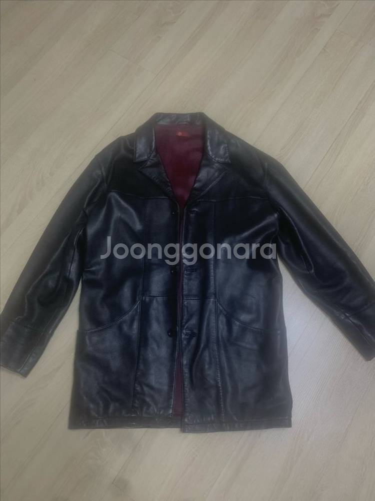 리바이스 양가죽 하프 자켓 블레이저 카코트?--4