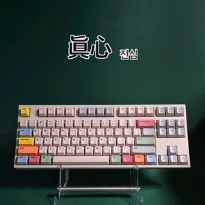 레오폴드 한정판 체리 갈축 게이밍 기계식 키보드 윤활