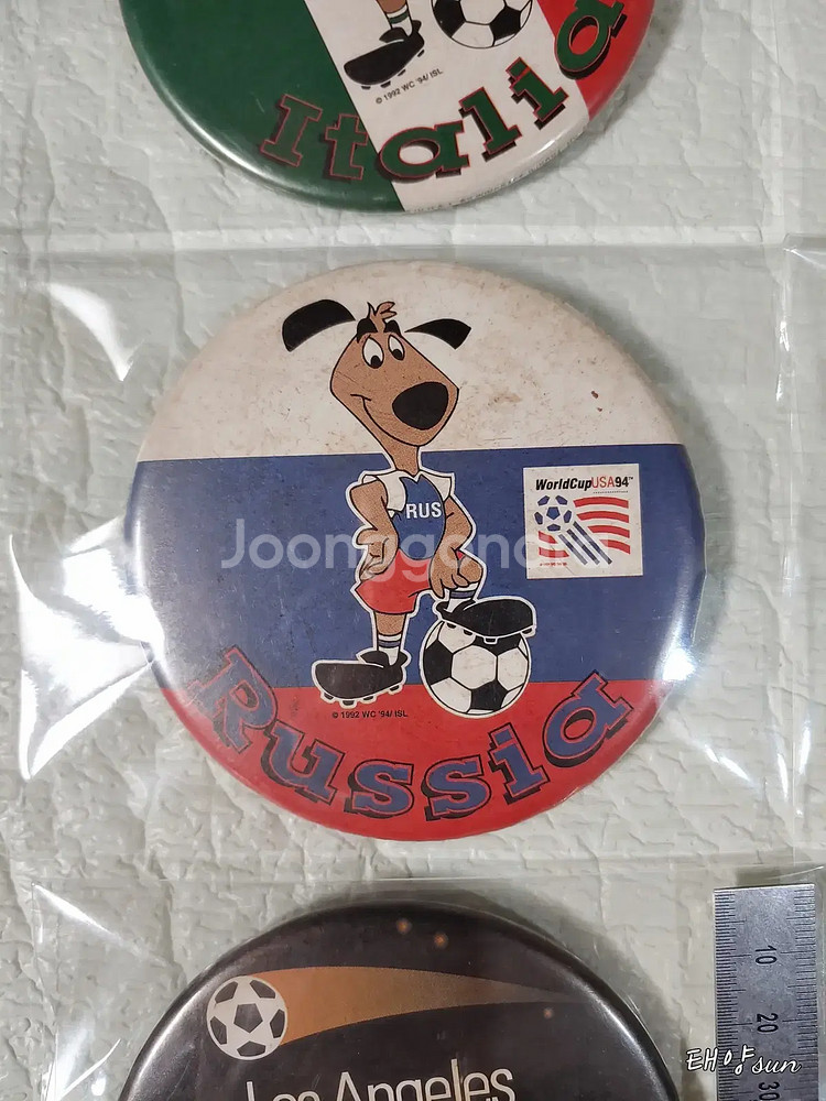 1994년 미국 월드컵 핀 뱃지 13개--2