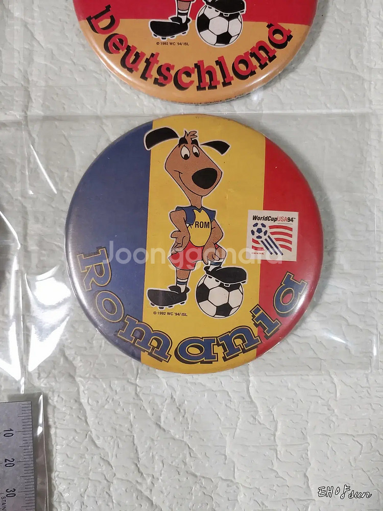 1994년 미국 월드컵 핀 뱃지 13개--3