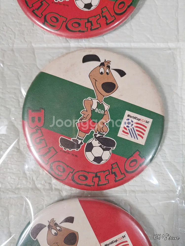 1994년 미국 월드컵 핀 뱃지 13개--7