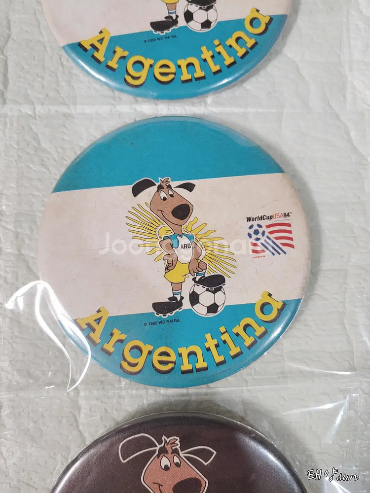 1994년 미국 월드컵 핀 뱃지 13개--6