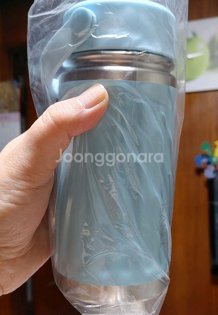 카누 라인 텀블러 하늘색--0