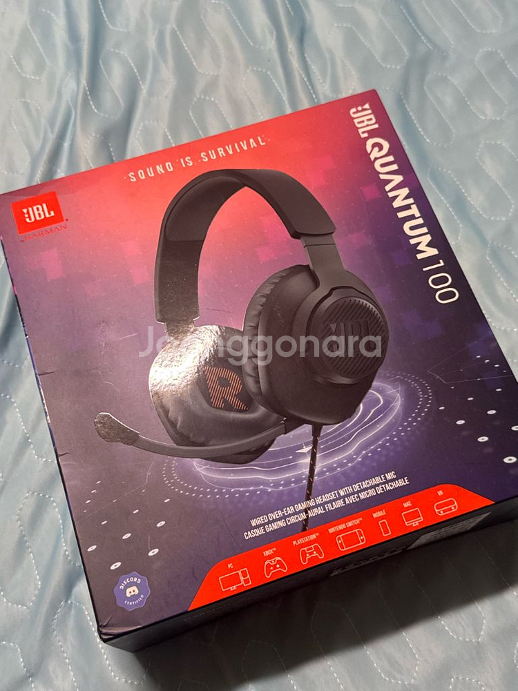 (새상품)게이밍헤드셋JBL Quantum 100--0