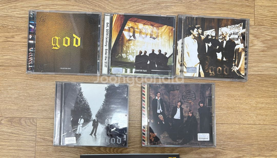 지오디(god) 앨범 씨디 일괄 판매(택포)--0