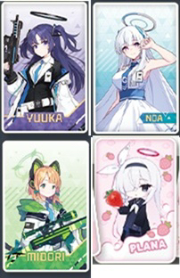 블루아카이브 GS 콜라보 웨하스 포토카드 교환/판매합니--2