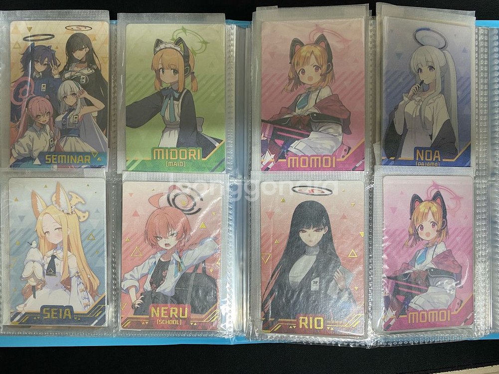 블루아카이브 GS 콜라보 웨하스 포토카드 교환/판매합니--0