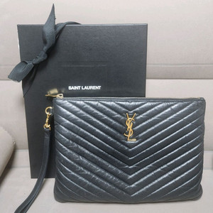 생로랑 YSL 모노그램 클러치백