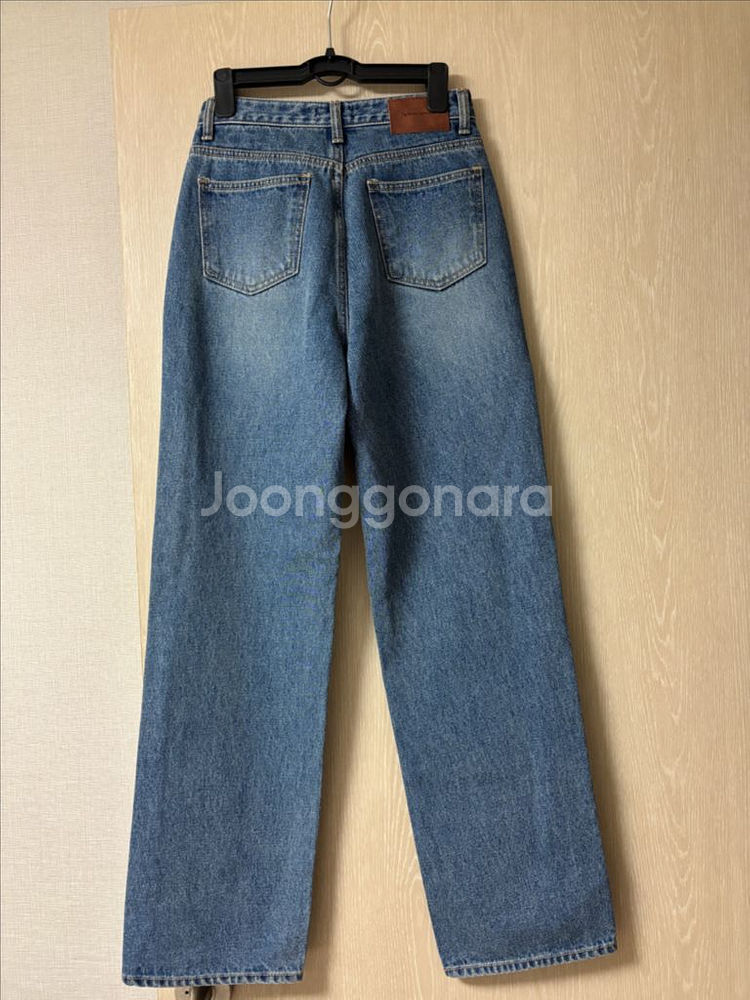 쓰리쿼터 데님 스몰--1