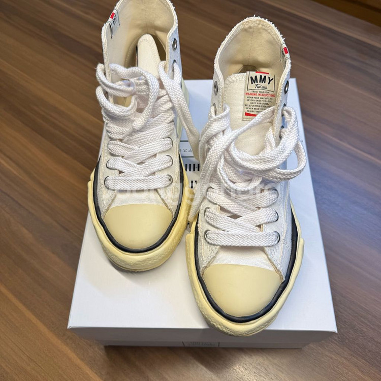 메종미하라야스히로 OG 하이탑 40사이즈--1