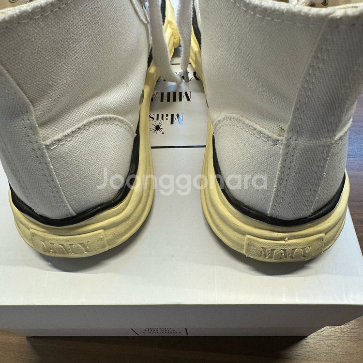 메종미하라야스히로 OG 하이탑 40사이즈--3