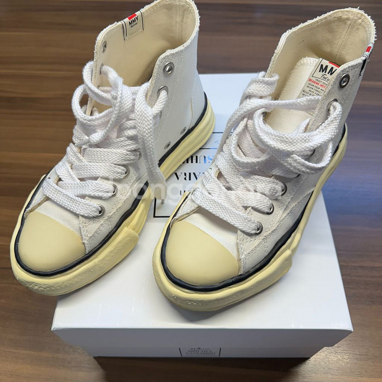 메종미하라야스히로 OG 하이탑 40사이즈--2