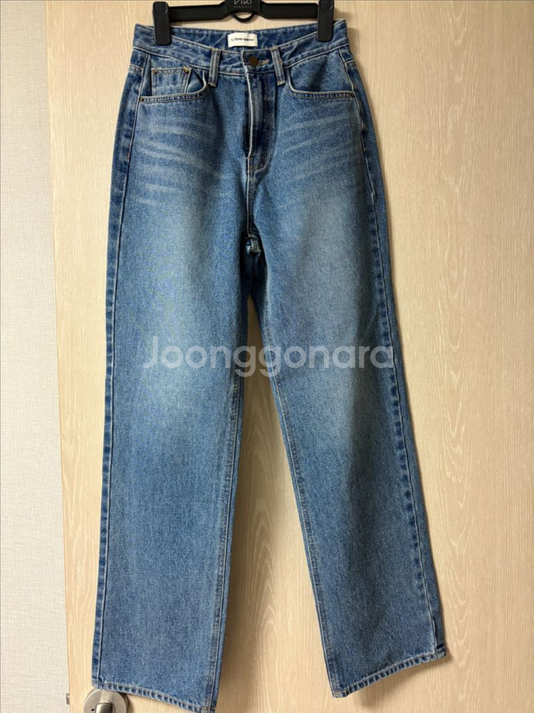 쓰리쿼터 데님 스몰--4