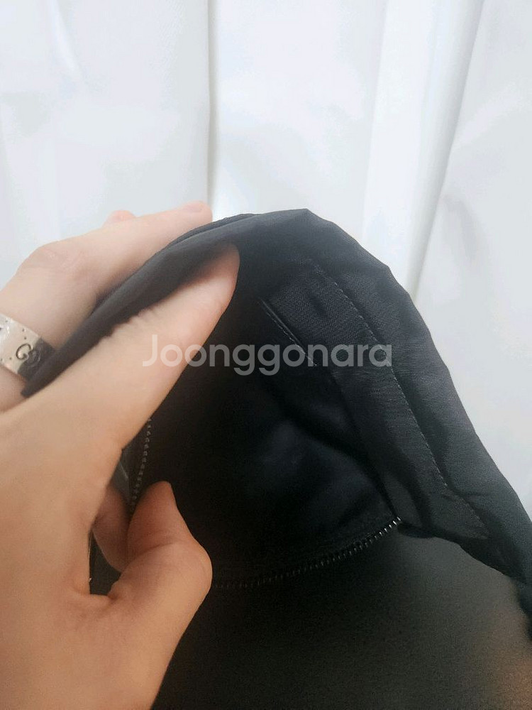버버리 로고 나일론 파우치--2