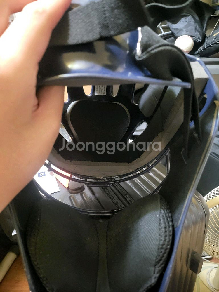 올스타 일체형 포수 헬멧 (몰리나 모댈)--4