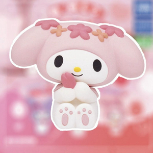 산리오 마이멜로디 벚꽃 사쿠라 가챠 피규어