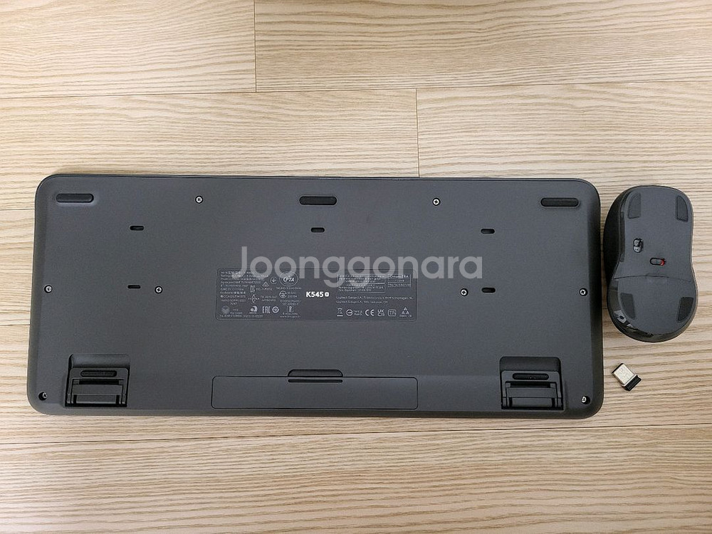 로지텍 MK545 무선 키보드 마우스 세트--2