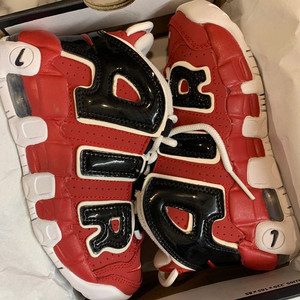 (새상품)나이키 에어모어업템포 96불스180mm(12C