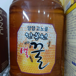 국산 양양고노골 한봉원 벌꿀 2.4kg