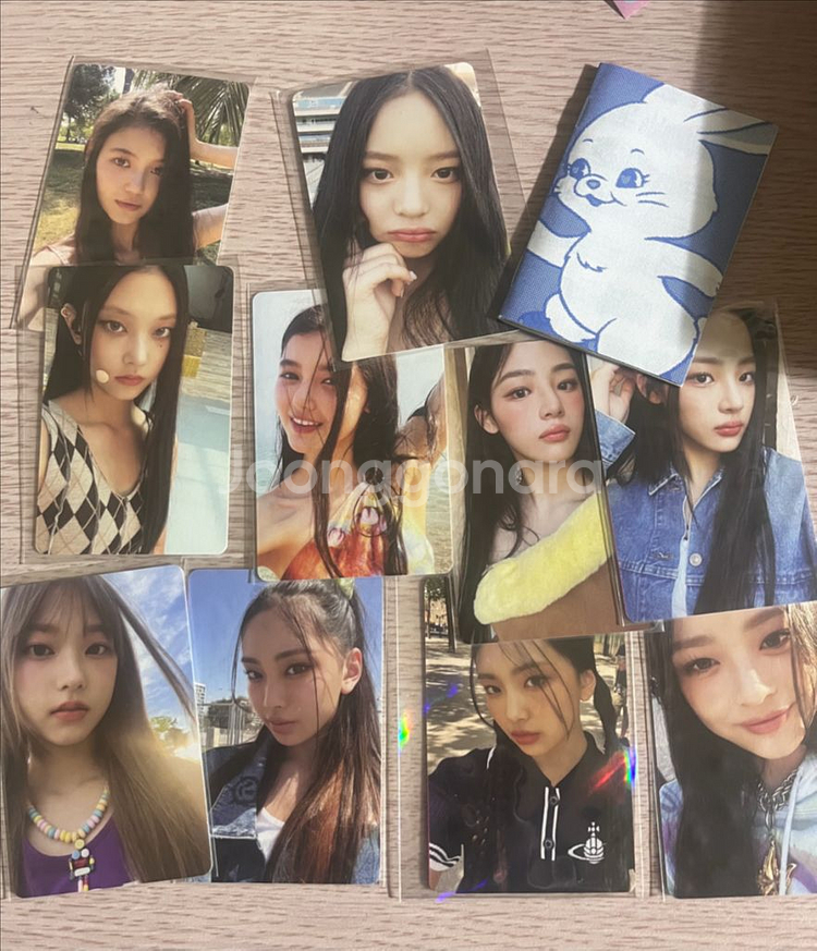 뉴진스 포카 일괄 판매--0