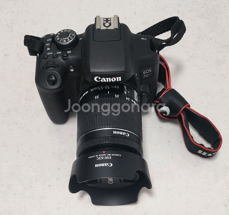 캐논 Canon EOS 750D DSLR 카메라--0