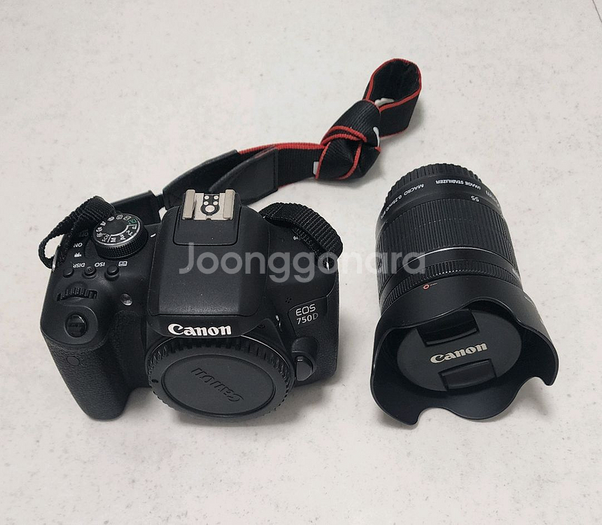 캐논 Canon EOS 750D DSLR 카메라--5