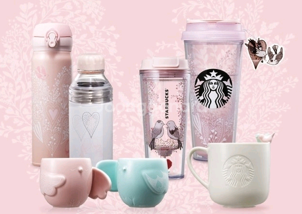 스타벅스 2015 벚꽃 한정 md 써니워터보틀--3