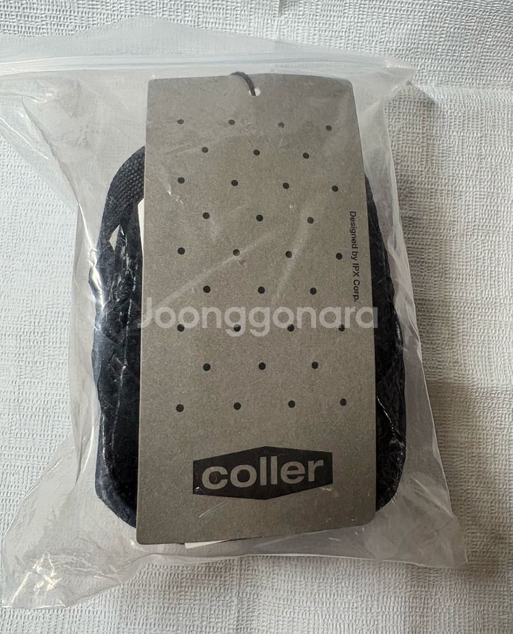 꼴레 coller 미니 백팩 파우치 오닉스 블랙 새상품--3